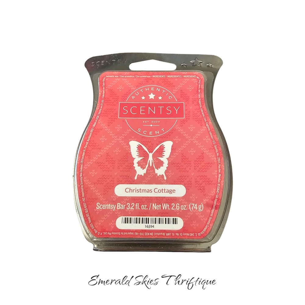 Scentsy Christmas Cottage Wax‎ Bar, new.